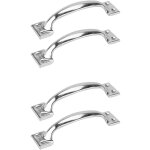 Lot de 4 poignées de porte de grange 150 mm poignée de porte de garage intérieure Lot de 4 poignées de porte de grange 150 mm poignée de porte de garage intérieure