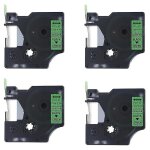 Lot de 4 rubans d'étiquettes pour imprimantes letratag - pnp - 150 - 160, 12 mm, ruban d'étiquettes pailleté ... Lot de 4 rubans d'étiquettes pour imprimantes letratag - pnp - 150 - 160, 12 mm, ruban d'étiquettes pailleté ...