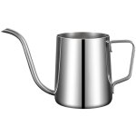 Cafetire  main avec bec troit en acier inoxydable