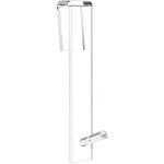 Crochet de porte en acrylique sans perage, robuste et rsistant, pour cuisine, salle de bain, vtements, ...