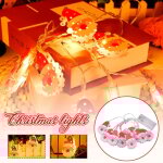 Guirlande lumineuse pre nol - clip photo led de nol - lumire du pre nol - guirlande lumineuse pour ...