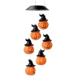 Guirlande lumineuse solaire en forme de citrouille pour halloween, carillons éoliens solaires en forme ... Guirlande lumineuse solaire en forme de citrouille pour halloween, carillons éoliens solaires en forme ...