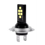 Feiyue - kit d'ampoules de phares  led combins h1 - h7 240 w 52 000 lm feux de croisement blancs 6 ...