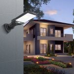 Lampadaires solaires à led pour extérieur, lampes de stationnement solaires à télécommande à led sans ... Lampadaires solaires à led pour extérieur, lampes de stationnement solaires à télécommande à led sans ...