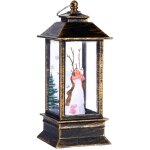 Lumires de nol lumires du pre nol dcorations de fte de chambre place petite lampe  huile tempte ...