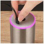 Moulin  caf portable lectrique rechargeable par usb, broyeur automatique de grains de caf