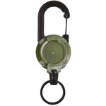 Porte - badges rtractables avec mousqueton et chane robuste 2024