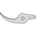 Fp - felco contre - lame de rechange avec vis 7 / 4, argent pour scateurs felco 7 (accessoire pour scateurs, ...