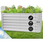 Blumfeldt jardinieres exterieur surleves, pot de fleur exterieur pour les fleurs, herbes, fruits, lgumes, ...