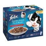 Felix tendres effil�s encore plus de sauce - s�lection de la campagne - pour chat adulte - 12 x 85 g