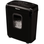 Fellowes powershred 6m d�chiqueteuse papier noir bureau