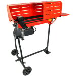 Oxeo - fendeur de b�che hydraulique 7t horizontal - avec support - moteur 2300w - longueur de fendage ...