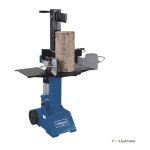 Scheppach - fendeur � b�ches vertical hl810 - 3000 w / 230 v - fendeur de bois hydraulique - b�ti en ...