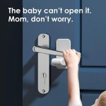 Fen�tre de s�curit� pour enfants, porte de s�curit� pour enfants 4 pi�ces, poign�e de fen�tre de s�curit� ...