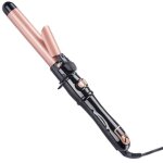 Fer � friser automatique, rev�tement c�ramique, 28 mm, 100?220 �c, perfect curls (or rose)