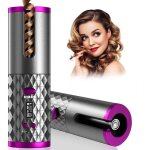 Fer � friser fers � boucler automatique sans fil, 3 temp�rature r�glable 4 r�glage de l'heure, rechargeable ...