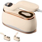 Fer  repasser vapeur, semelle en cramique maille 175 x 80 mm, cran lcd, rservoir d'eau de 220 ml, ...