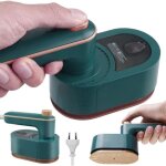 Fer � repasser de voyage: 40w mini fer � vapeur portable avec 50ml d?eau, fer � vapeur pliable, 30s de ...