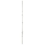 Ferco by thirard - cr�mone ouvrant � la fran�aise unijet pour fen�tre pvc, axe 7. 5mm, h. 1280mm, g - ...