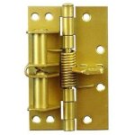 Ferme - porte automatique simple en or, positionnement manuel, accessoires mat�riels, tampon de porte ...