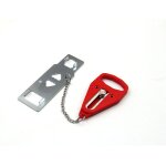 Fermeture entrebailleur de verrou serrure loquet porte portable hotel coulissante d'entr�e bloque s�curit� ...