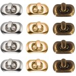 Fermoir sac 12 pi�ces fermoirs pour porte monnaie fermetures � tourner fermoir cartable verrouillage ...