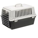 Ferplast - atlas 20 el - cage de transport pour animaux, gris noir Ferplast - atlas 20 el - cage de transport pour animaux, gris noir