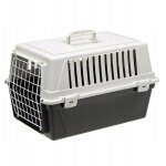 Ferplast - atlas 20 el - cage de transport pour animaux, gris noir