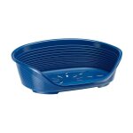 Ferplast - corbeille siesta deluxe 8 - 82x59, 5x25 cm - bleu - pour chien et chat