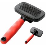 Gro 5955 brosse avec carde pour chiens aux poils moyens et longs. variante gro 5955 - misure: 16. 3 x ...
