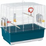 Rekord 3 cage pour canaris et autres petits oiseaux. variante - misure: 49. 5 x 30 x h 47. 5 cm - blanc ... Rekord 3 cage pour canaris et autres petits oiseaux. variante - misure: 49. 5 x 30 x h 47. 5 cm - blanc ...