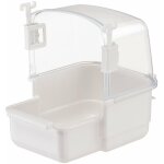 Rio 3 bain pour oiseaux, perruches et petits perroquets. variante rio 3 - misure: 23 x 19 x h 22 cm - ...