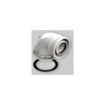 Ferroli - coude coaxial 90  bride pour chaudire  condensation 60 / 100 mm