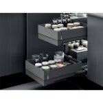 Vibo - ferrure d'angle fly box porte de 450 - modle : lamina