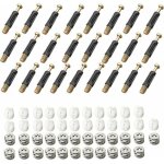 Ferrure d'assemblage 25 pices raccords de came connexion 3 en 1 connecteur de meuble raccord came connecteur ...