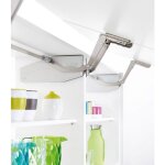 Ferrure de porte relevable freeswing - pour caisson de hauteur : 370 mm - kessebohmer