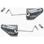 Ferrure de porte relevable pivotante evolift - amortisseur : avec - force : faible - push : non - sens ...
