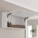 Ferrure relevable vertical freeflap forte - charge : 2, 6 � 11kg - d�cor : gris - version : forte d - ...