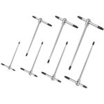 Fervi - 7 pi�ces cl�s en t m�les torx t8 - t9 - t10 - t15 - t20 - t25 - t30 0405