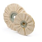 Disque coton ventile 150 x 20 mm pour touret a meuler Disque coton ventile 150 x 20 mm pour touret a meuler