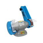 Meuleuse d'etabli avec ponceuse a bande 400w
