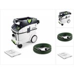 Festool - aspirateur eau et poussi�res cuve polypropyl�ne cleantec ctm 36 e