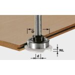 Broche porte - fraise s8 1, 5 - 5 kl28 - 499804 - festool