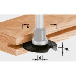 Disque � rainurer � plaquettes festool hw d40x2, 5
