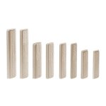 Festool - domino en h�tre 8x80 / 190 bu - bo�te de 190 pi�ces - 498212