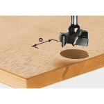 Festool ? fraise pour d�fonceuse 15mm ? queue de 8mm ? hw pour bois dur et composites ? coupe nette sans ...