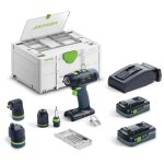 Festool - perceuse - visseuse sans fil t 18 + 3 hpc 4, 0 i - set - 577609