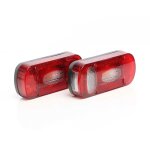 Feux arri�re 2 pi�ces ? 220 x 100 x 57 mm ? avec connexion d'embout t. 1 ? �clairage de remorque avec ...