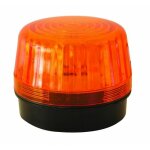 Feu clignotant orange europe automatismes sl24ac - 6 - 12 - 24v ac, amoule xenon, pour portail ou garage ...