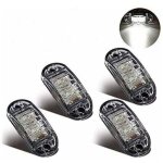 Feux de gabarit latraux feux de dgagement led pour 12v 24v universel remorque camion lorry caravan ...